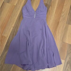Avalon Lavender Backless Dress